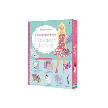 Visuel 1 du produit Livre J'habille mes amies "Mon atelier de mode", Ed USBORNE