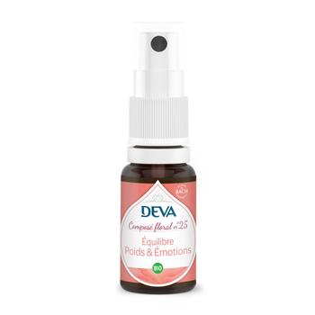 Visuel 1 du produit Composé floral poids & émotions DEVA - 15 ml