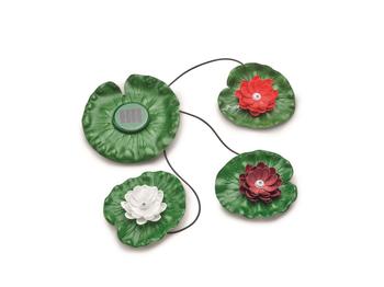 Visuel 1 du produit Kit d’éclairage Pontec PondoSolar Lily LED 3 spots