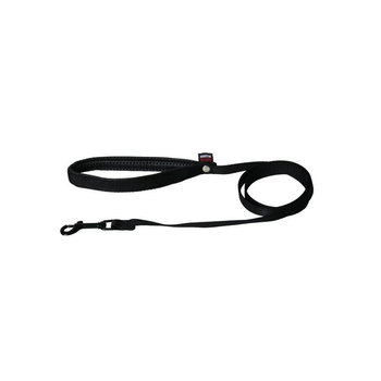 Visuel 1 du produit Laisse chien nylon 16 mm / 120 cm noire