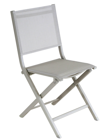 Visuel 1 du produit Chaise Max en aluminium - 90 x 45 x 52 cm