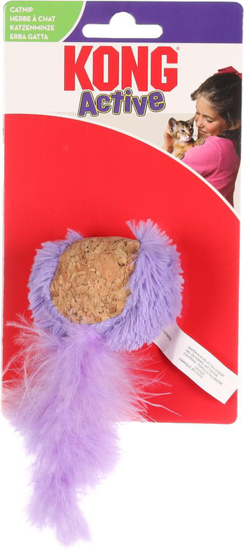Visuel 1 du produit Jouet pour chat cork ball coloris multicolore Kong