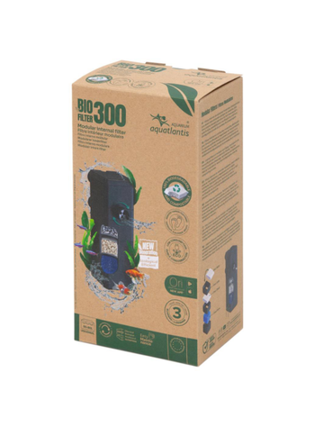Visuel 1 du produit Filtre interne pour aquarium jusqu'à 80 litres Bio Filter 300 coloris noir Aquatlantis