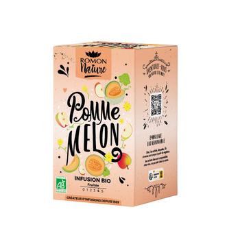 Visuel 1 du produit Tisane plaisir bio pomme et melon Romon Nature - les 16 sachets