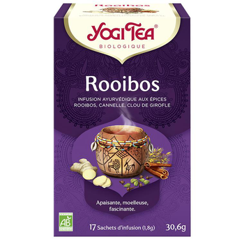 Visuel 1 du produit Yogi Tea Rooibos – La boîte de 17 sachets