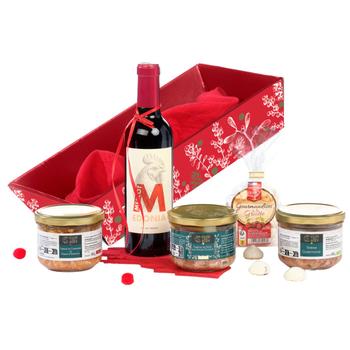 Visuel 1 du produit Coffret gourmand Clos Saint Sozy Éclats de réveillon - les 5 pièces