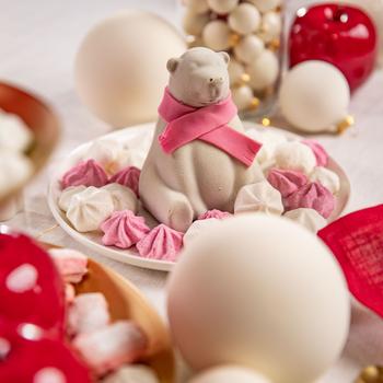 Visuel 1 du produit Ours polaire garni chocolat au lait Chooc - 130 g