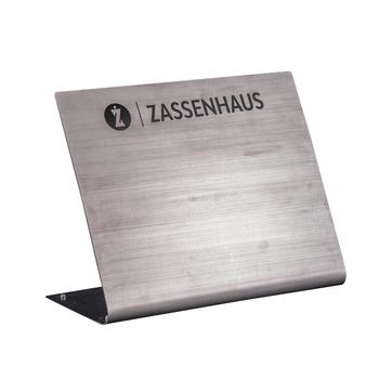 Visuel 1 du produit Plaque en métal argenté pour 6 minuteurs - 30 x 14,5 x 25 cm