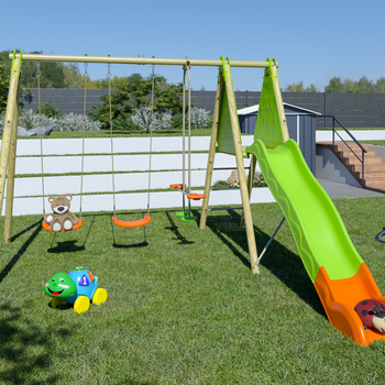 Visuel 1 du produit Portique bois/métal Aléo by Trigano Techwood Optima - H 2,30