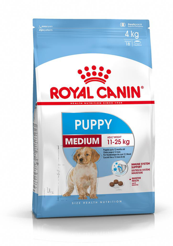 Visuel 1 du produit Croquette pour chiot de taille moyenne Royal Canin - 4 kg