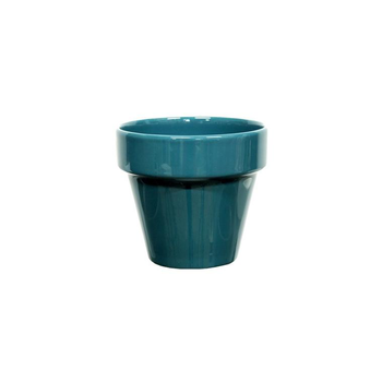 Visuel 1 du produit Pot horticole émaillé de 5,8 L coloris bleu Ø 25 x H 23 cm