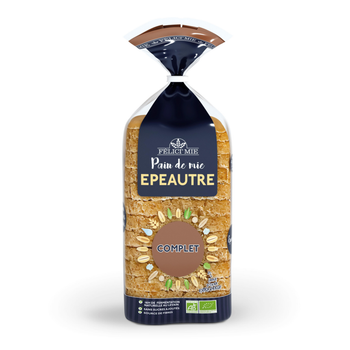 Visuel 1 du produit Pain de mie à l’épeautre complet bio Félici’mie - 400 g