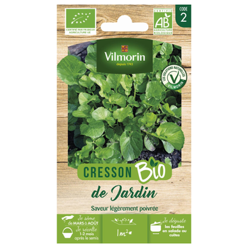 Visuel 1 du produit Graines de cresson coloris vert Vilmorin jardin - graines à semer