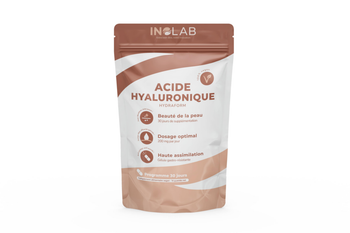 Visuel 1 du produit Complément alimentaire acide hyaluronique 30 gélules Inolab – 200 mg