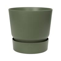 Visuel 1 du produit Pot Greenville rond de 31 L coloris vert Ø 40 x H 37 cm