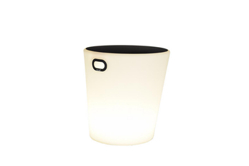 Visuel 1 du produit Tabouret lumineux Inoui coloris gris en polyéthylène Fermob - 44 cm