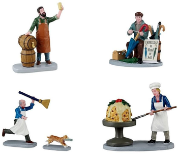 Visuel 1 du produit Figurine pour village de Noël Lemax Caddington thème travaux quotidien