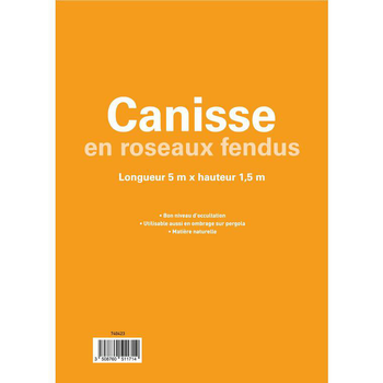 Visuel 1 du produit Canisse de roseaux fendus - 5 x 1,5 m