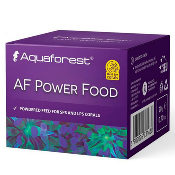 Visuel 1 du produit Alimentation spécialisée pour aquarium - AQUAFOREST Power Food- 20g