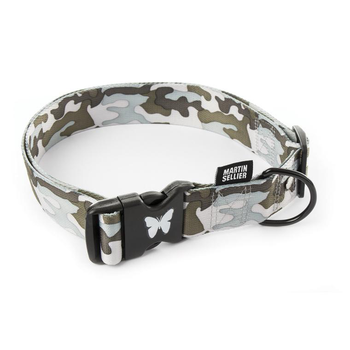 Visuel 1 du produit Collier Camouflage gris pour chien - 4x75/90 cm