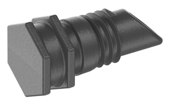 Visuel 1 du produit Bouchon 3/16 Easy & Flexible coloris noir Gardena - 4,6 mm (boîte de 20)