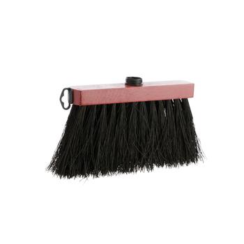 Visuel 1 du produit Brosse balai en fibre végétale palmira rouge/marron 24 cm