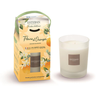 Visuel 1 du produit Bougie parfumée initiale Esteban senteur Fleur d’oranger - 180 g