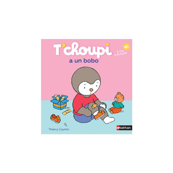 Visuel 1 du produit Le livre " T'choupi a un bobo " aux Éditions Nathan