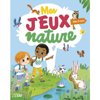 Visuel 1 du produit Livre 5-6 ans "Mes jeux nature", Ed LITO