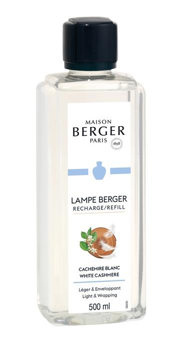 Visuel 1 du produit Parfum senteur cachemire blanc Maison Berger - 500 ml