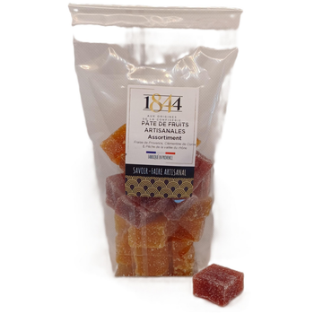Visuel 1 du produit Assortiment de pâtes de fruits de Noël Confiserie 1844 - en sachet de 160 g