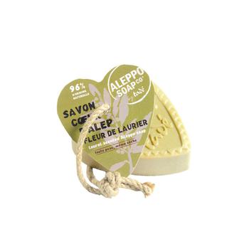Visuel 1 du produit Savon cœur parfum fleur de laurier Tadé Méditerranée - 150 g