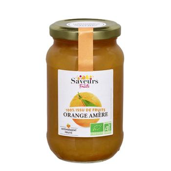 Visuel 1 du produit Préparation bio 100 % fruits orange amère Saveurs Attitudes - 310 g