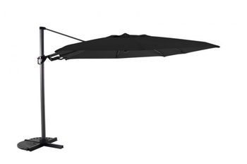 Visuel 1 du produit Parasol déporté anthracite, matière chiné MWH - ADAPTO - 3x3m