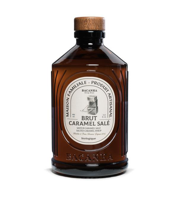 Visuel 1 du produit Sirop de caramel salé brut bio Bacanha - 400 ml