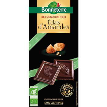 Visuel 1 du produit Chocolat noir éclats amandes