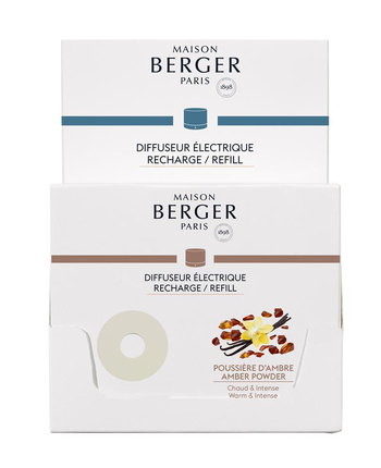 Visuel 1 du produit Recharge en céramique pour diffuseur nomade Maison Berger parfum Poussière d’ambre - Ø 6 cm