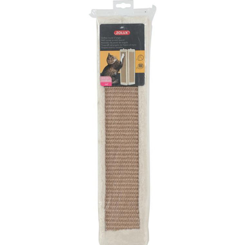 Visuel 1 du produit Griffoir mural d’angle à fixer beige contreplaqué chanvre - 24 x 2,5 x 56 cm