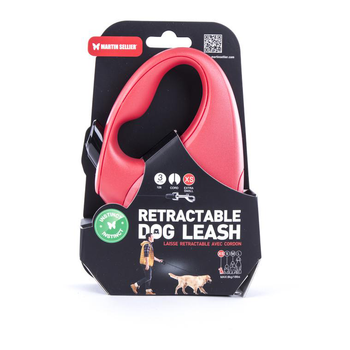 Visuel 1 du produit Laisse rétractable rouge Instinct Cordon - taille XS