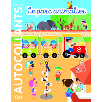 Visuel 1 du produit Mes autocollants repositionnables - Le parc animalier