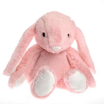 Visuel 1 du produit Peluche bouillotte lapin rose aux grains de blé et à la lavande Artisan du Bien-Être