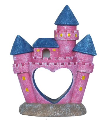 Visuel 1 du produit Décoration pour aquarium coloris rose Château de Princesse SuperFish