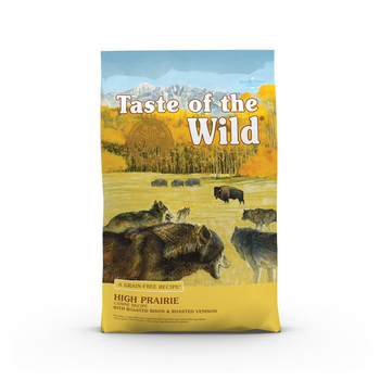 Visuel 1 du produit Croquettes pour chien adulte sans céréales bison et gibier rôti Taste of the Wild High Prairie - 12,2 kg