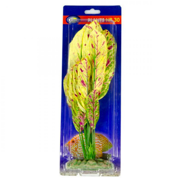 Visuel 1 du produit Plante artificielle bicolore pour aquarium AQUA NOVA - Hauteur 30cm