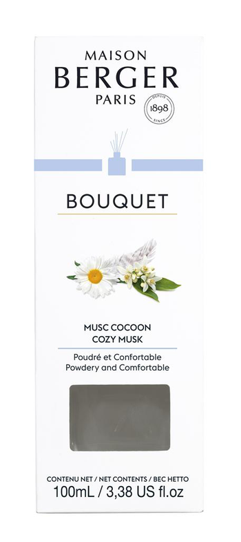 Visuel 1 du produit Bouquet parfumé Maison Berger glaçon parfum Musc cocoon - 100 ml