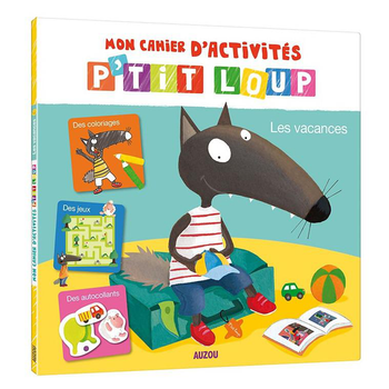 Visuel 1 du produit P'tit loup les vacances. Editions Auzou