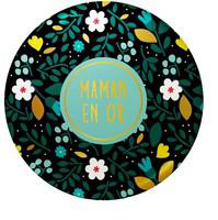 Visuel 1 du produit Magnet maman en or Cartesdart - 5,6 x 5,6 cm