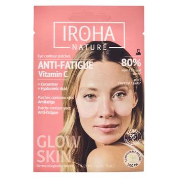 Visuel 1 du produit Patchs anti-fatigue pour les yeux à la vitamine C Iroha Nature - les 2 patchs