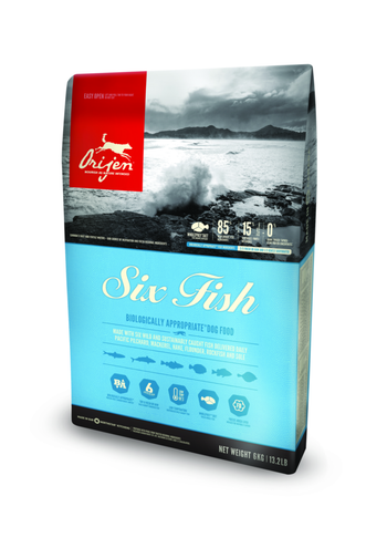 Visuel 1 du produit Croquette pour chien adulte Six Fish Orijen® -11,4 kg