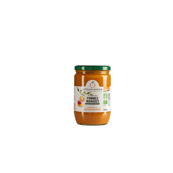 Visuel 1 du produit Purée bio pommes mangues Coteaux Nantais - 630 g